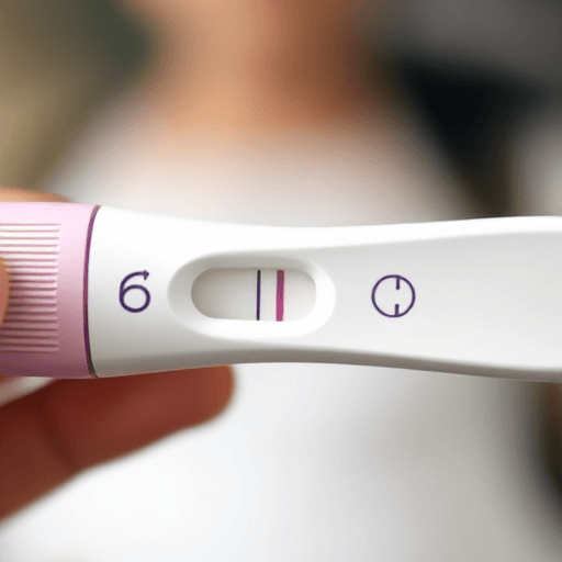 negative pregnancy test result