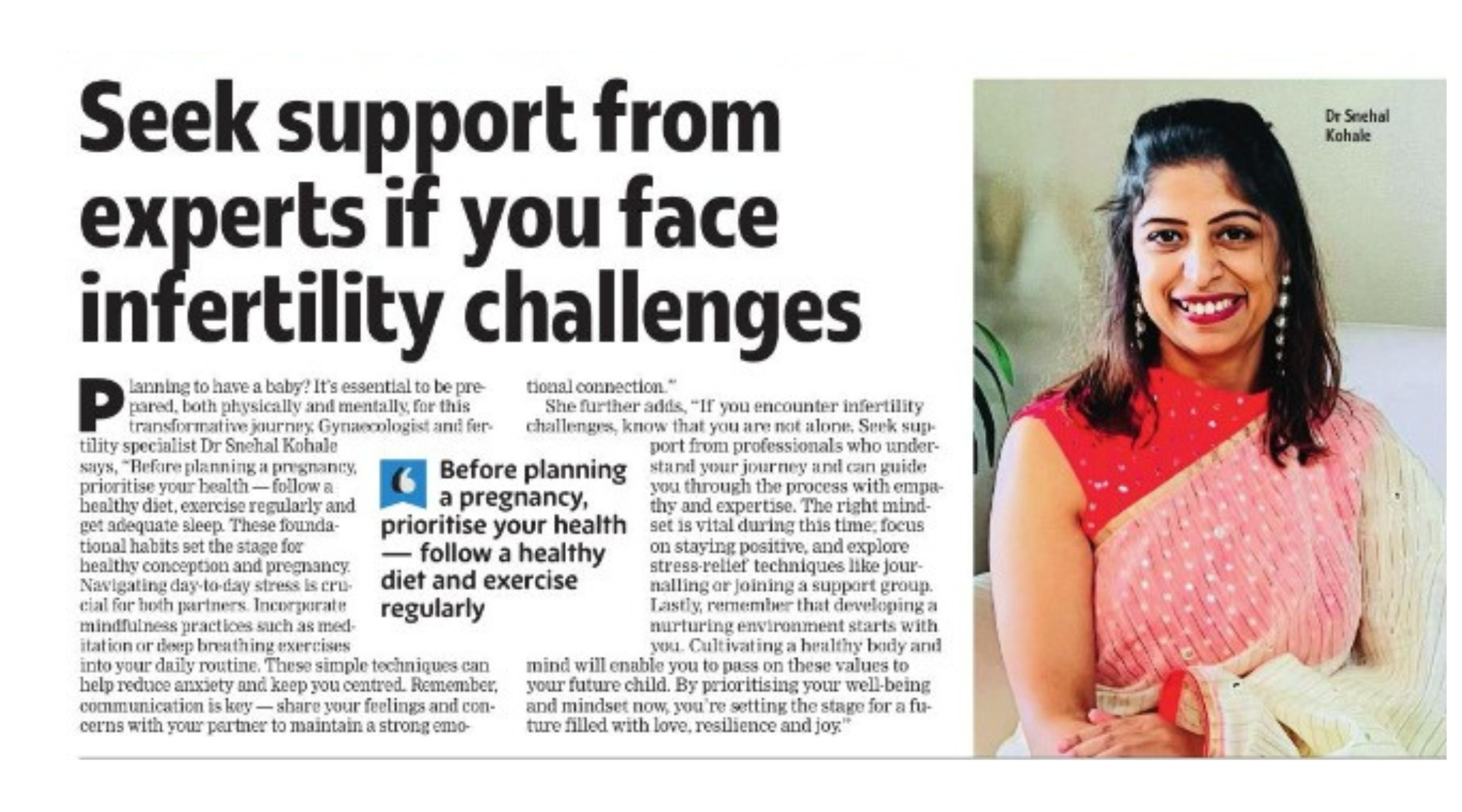 Fertility Treatment in Thane, India – Ova Fertility and Women Care & Dr. Snehal Kohale