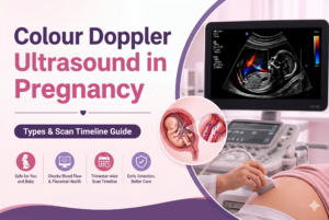 Colour Doppler Ultrasound in Pregnancy | Types & Scan Timeline Guide