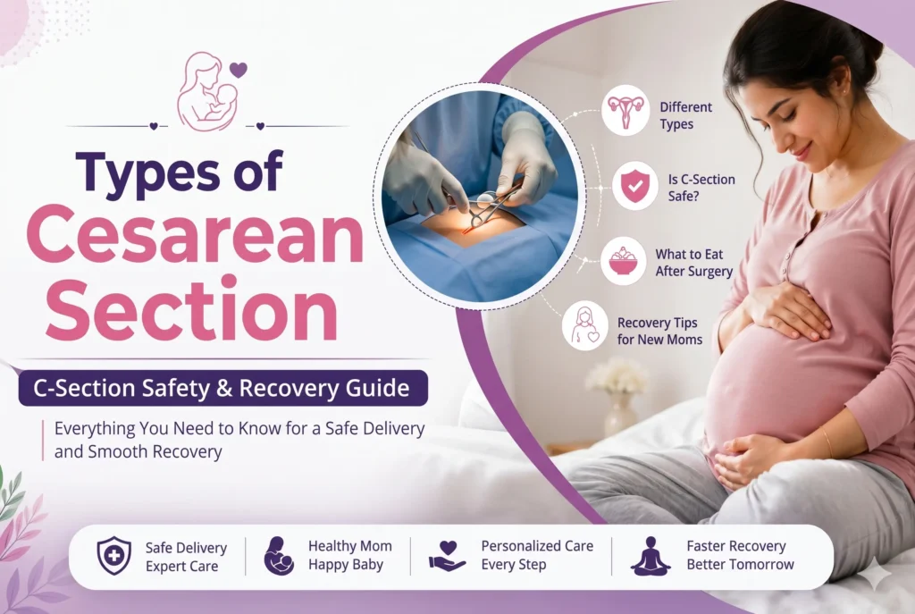types of cesarean section