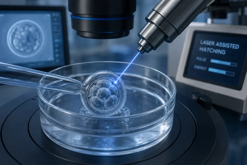 Laser Assisted Hatching Procedure