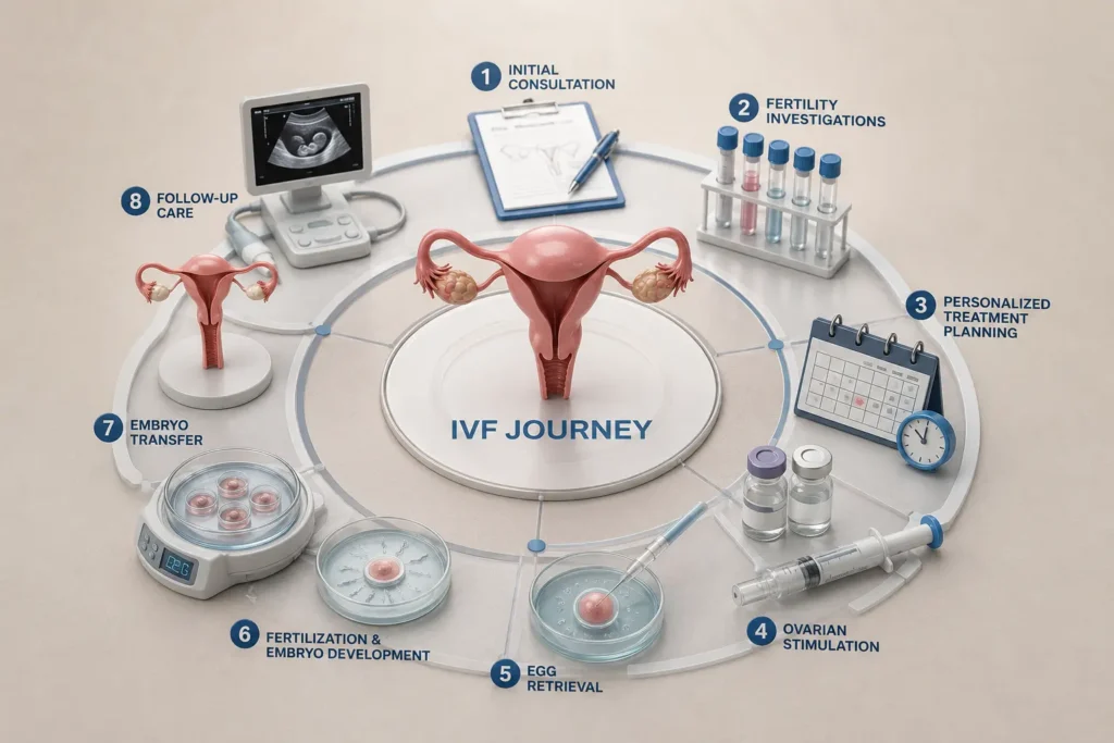 The IVF Treatment Journey at