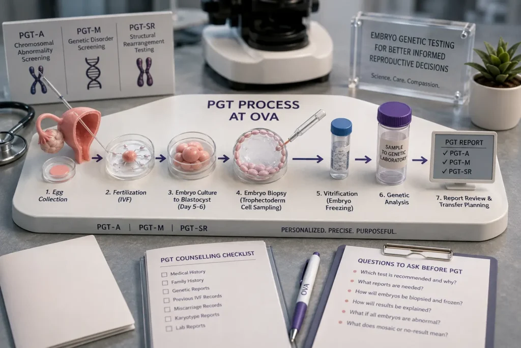 The PGT Process at Ova
