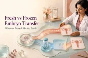 fresh vs frozen embryo transfer