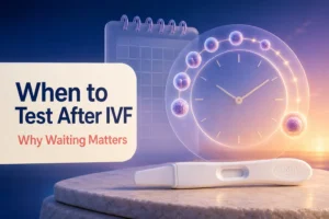 pregnancy test after IVF