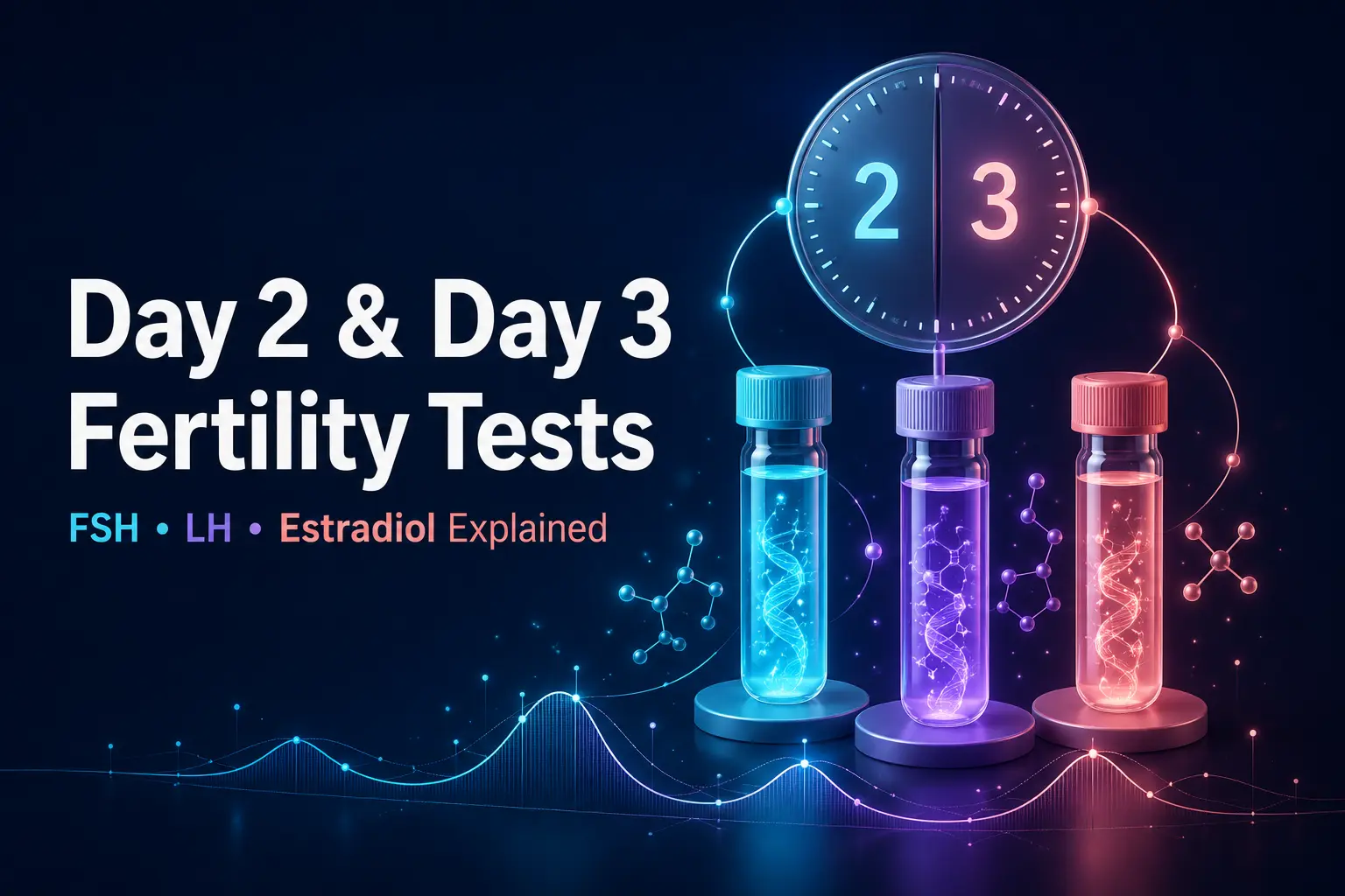 Day 2 and Day 3 Fertility Tests: FSH, LH, Estradiol and What They Show