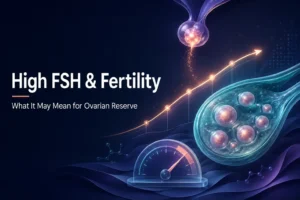 high FSH and fertility