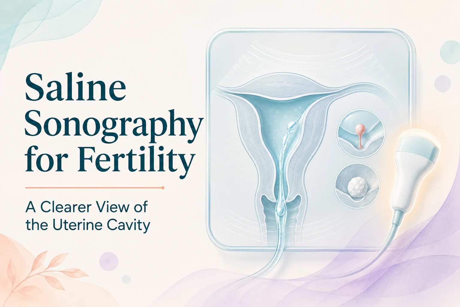 Saline Sonography for Fertility: When Doctors Check the Uterine Cavity